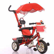 Pédale et pédale Power Three Wheel Tricycle pour parapluie enfants